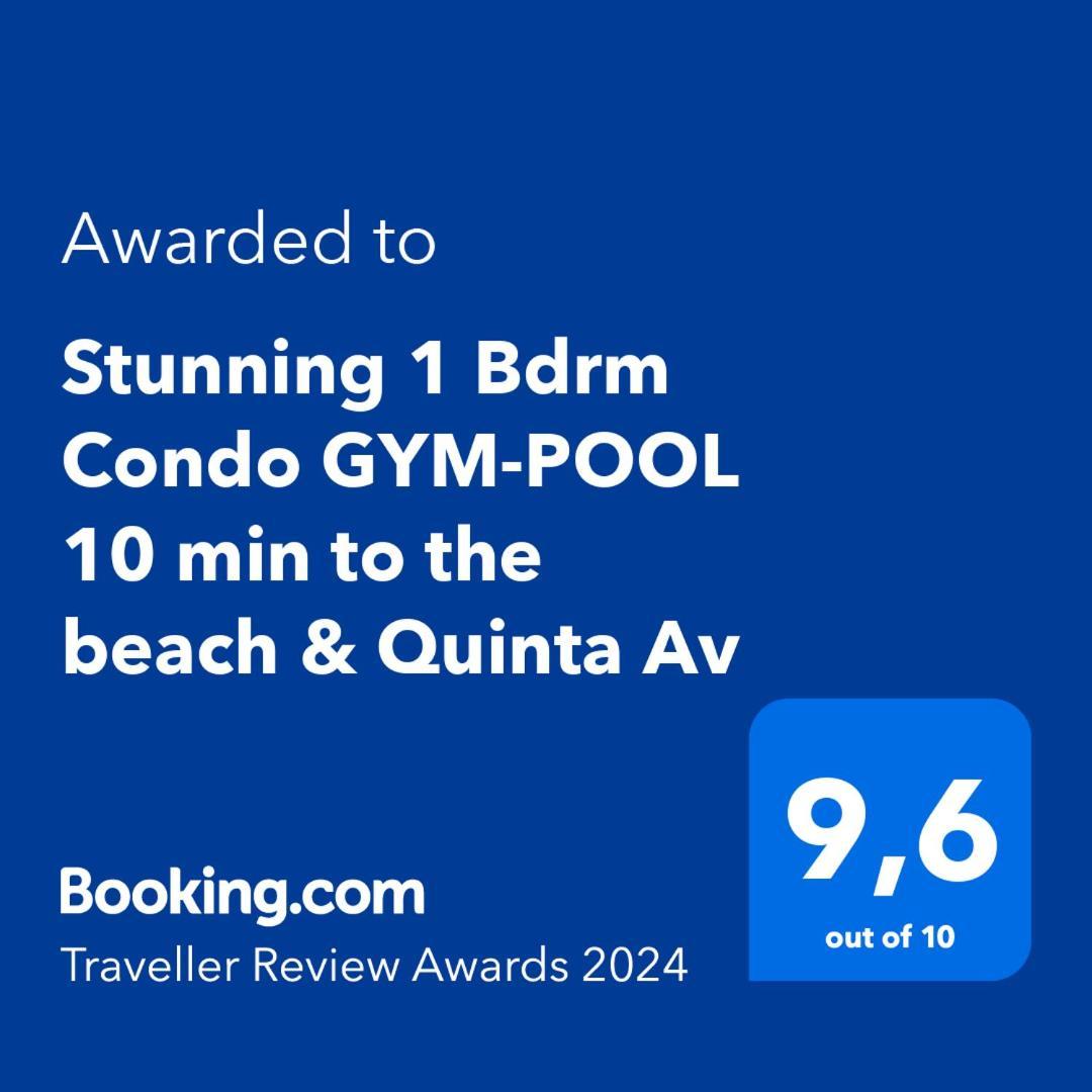 פלאייה דל כרמן Stunning 1 Bdrm Condo Gym-Pool 10 Min To The Beach & Quinta Av מראה חיצוני תמונה
